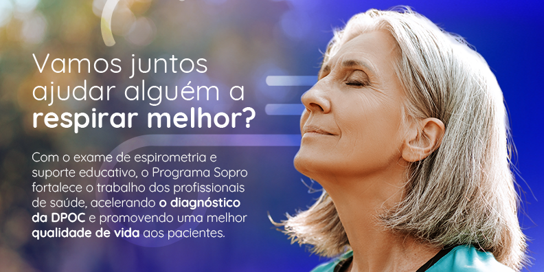 Banner sobre o programa sopro
